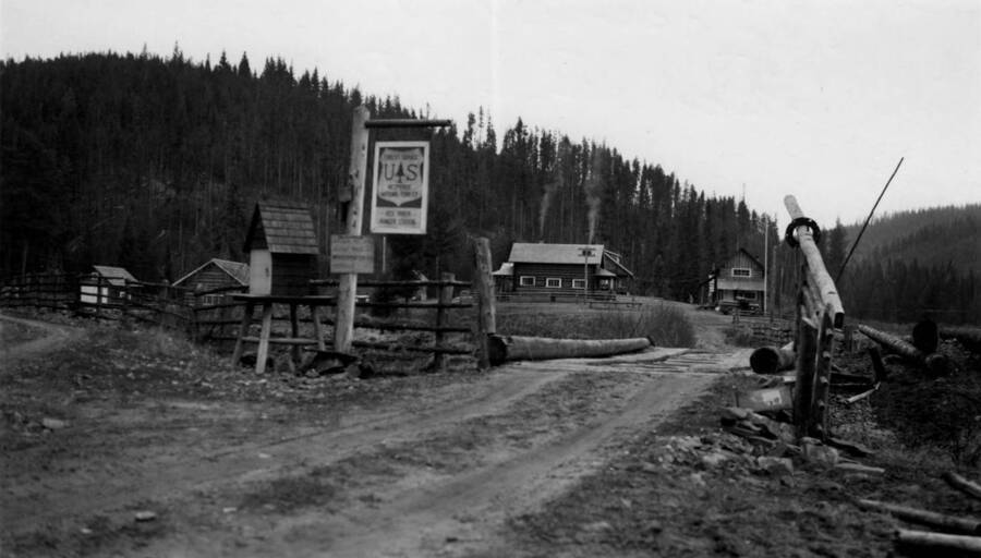 Red River Ranger Station, Nez Perce National Forest, Built 1920, Photographer Unknown, 1937