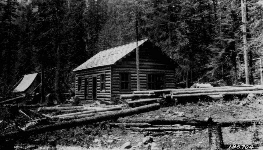 Meadow Creek Ranger Station, Selway National Forest, Jefferson, F. J., 1925