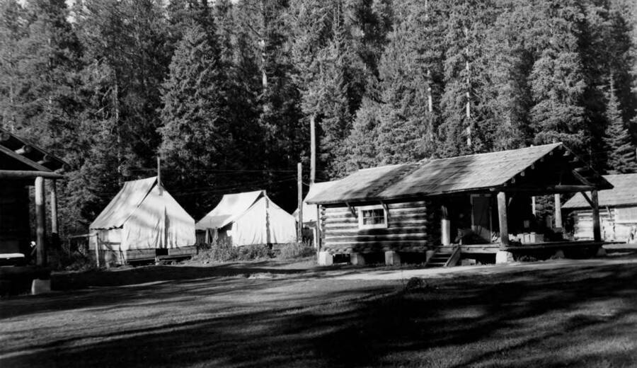 Powell Ranger Station and Pack String, Fickes, C. P., 1931