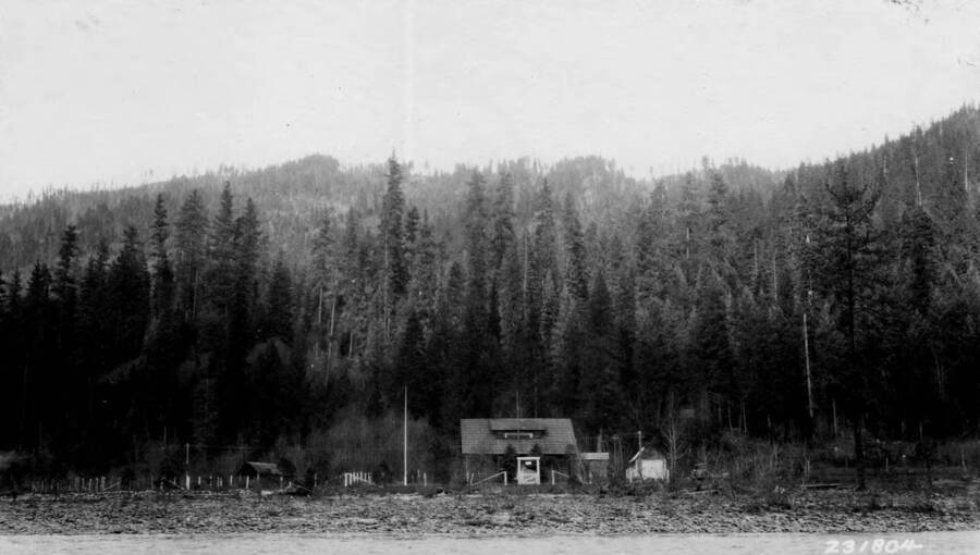 O'Hara Ranger Station, Nezperce National Forest, Wolfe, K., Supervisor, Selway National Forest, 1929