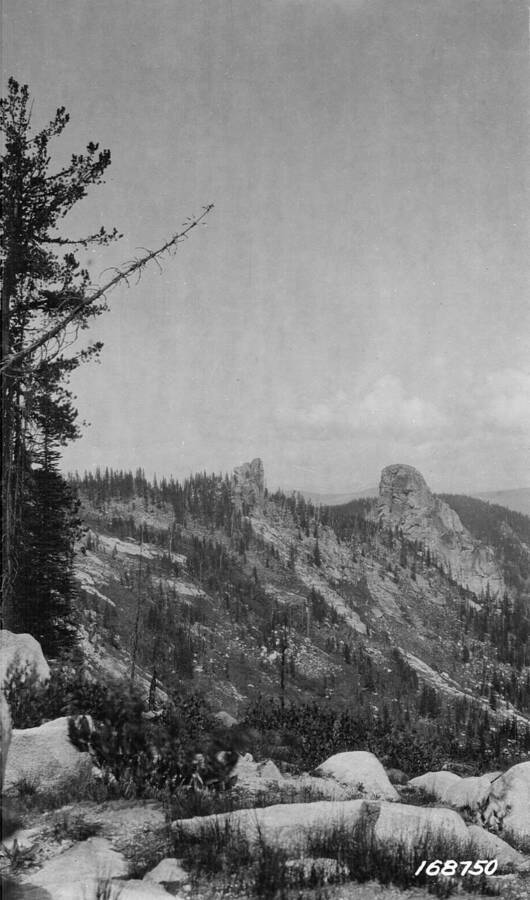 Crags and Clouds, Selway National Forest, Highline Trail, Flint, Howard, 1922