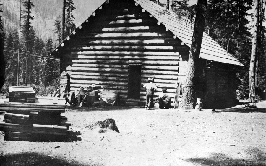 Moose Creek Ranger Station, Childs, Don, 1924