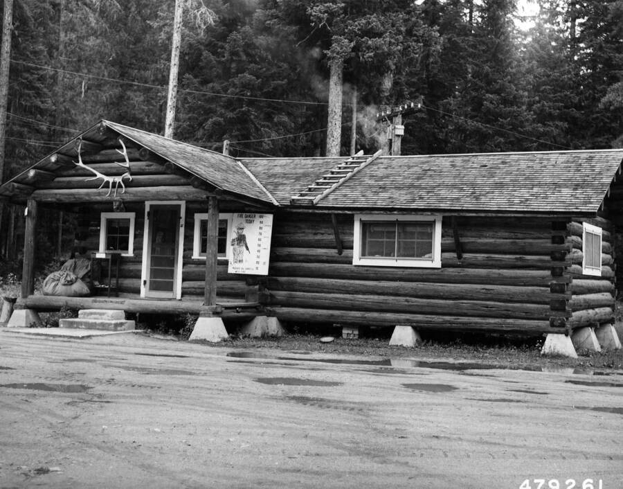 Powell Ranger Station, Stevenwald, W. E., 1954