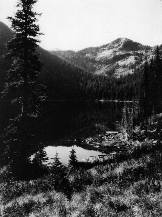 Upper Big Creek Lake, Bitterroot National Forest, Swan, K. D., 1923
