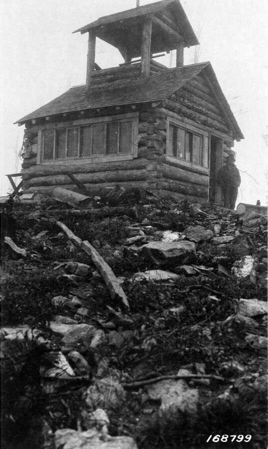 Fire Control-Lookouts, Indian Post Office Lookout , Flint, Howard R., 1922