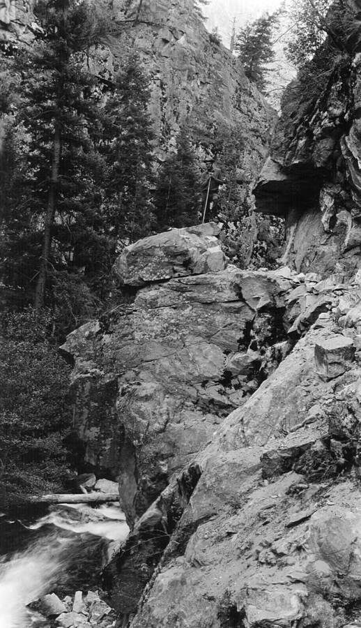 Engineering-Trails, Sheep Creek Trail, Located Above The Salmon River, Photographer Unknown, 1927