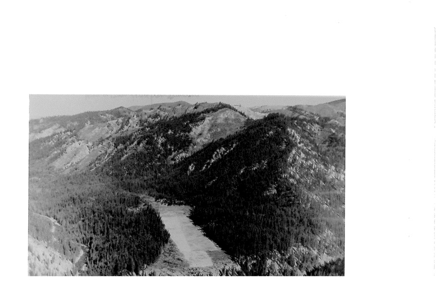 These are two more photographs of the Moose Creek airfield as taken by George Case. These are marked mostly as historical curiosities, as there is no context for the photos.