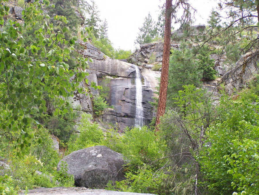 Cascade creek from trail