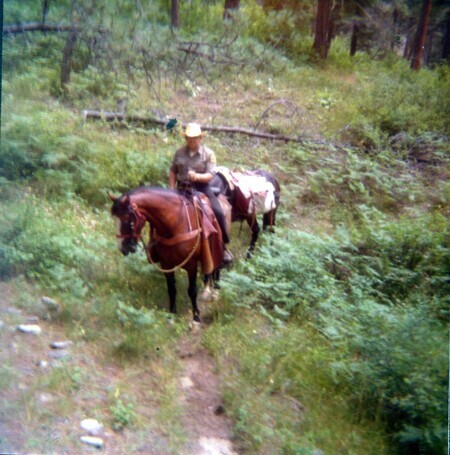 Art Seamans with Tag and Rex