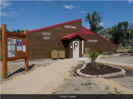 Cultural center at Travelers' Rest State Park in the Bitterroot Valley