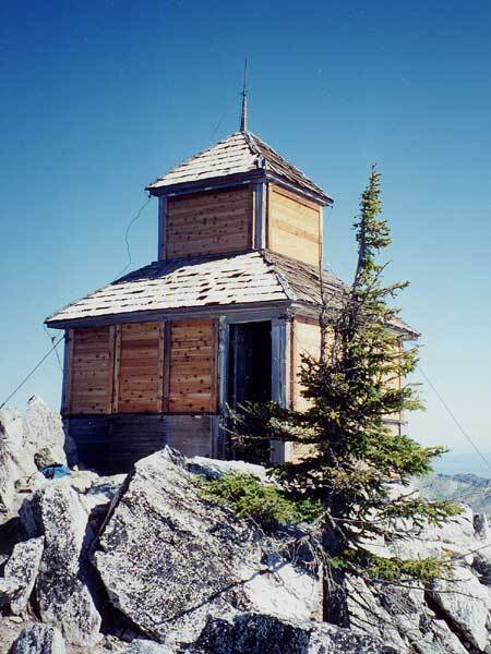 Grave's Peak Lookout, 1998.