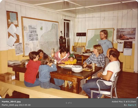 Inside Moose Creek, ca 1978