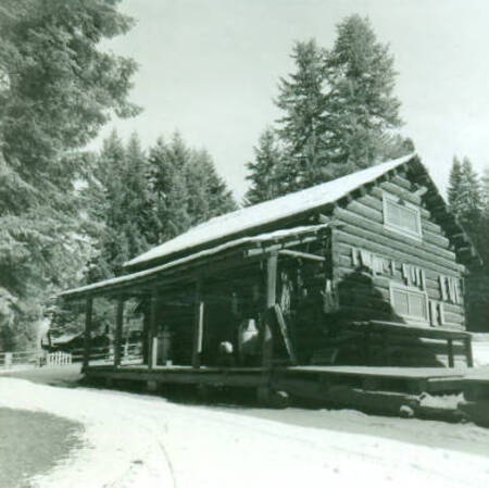 Moose Creek Ranger Station Commissary, Walker, Richard, 1969