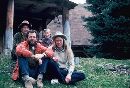Punk and Carolyn Wofenbarger with Dick and Sarah Walker