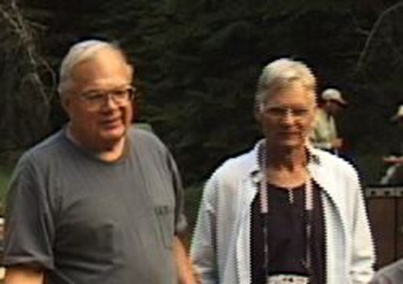 Dave Aldrich and Orville Daniels. Photo by Bob Mutch