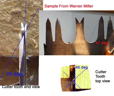 An example of Warren's tutorials on filing crosscut saws