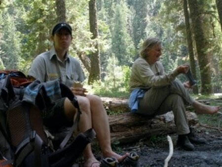 Connie on an intern trip in 2008