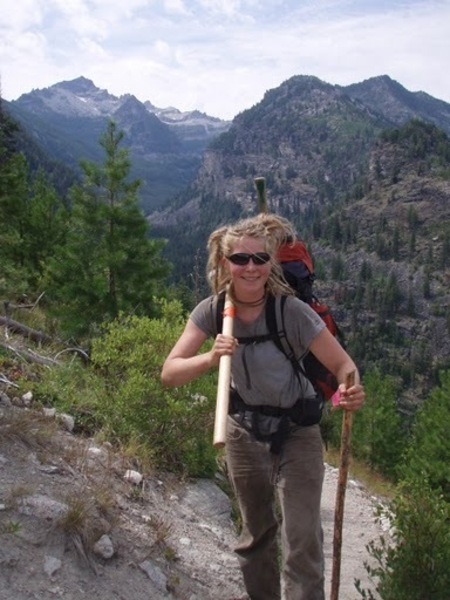 Returning home after an 8 day hitch on Little Rock Creek trail.