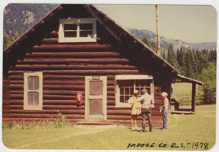 Moose Creek Ranger Station 1978
