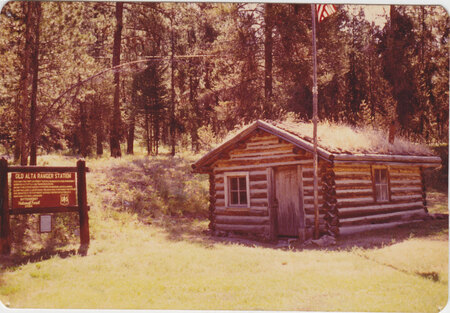 Old Alta Ranger Station 1977