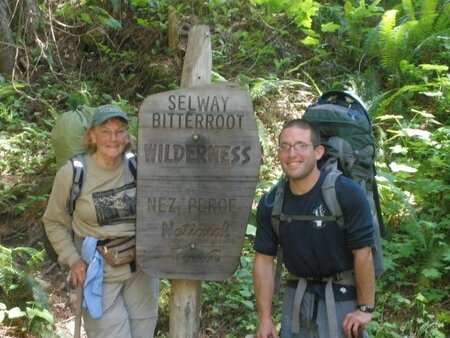 Rob with Connie Saylor 2009