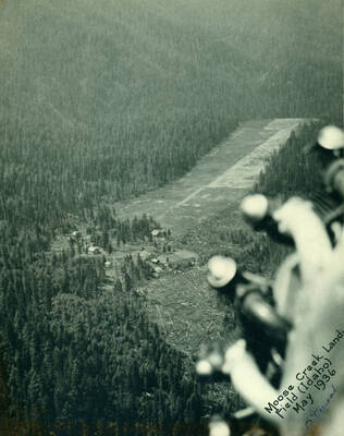 Moose Creek Landing Strip, Photographer Unknown, 1936