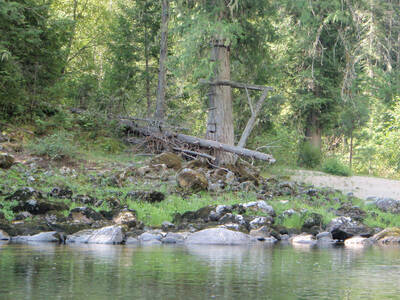 Cable Crossing at Coon Creek