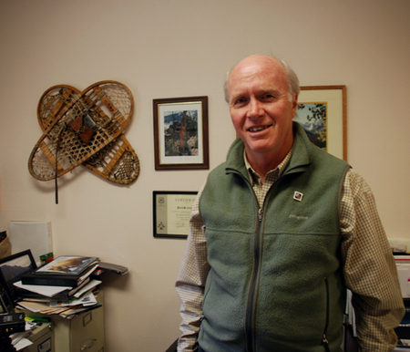 Dave Campbell at the West Fork Ranger Station 2011