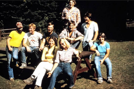 Work Crew at Moose Creek 1979