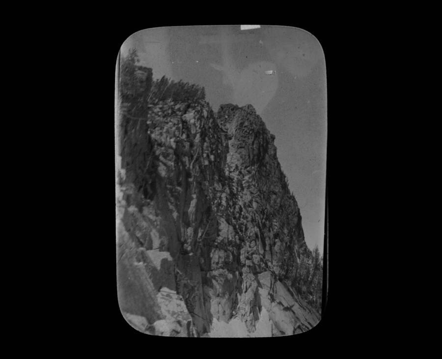 The glass slide reads: 'Shattuck Mountain.'