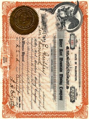 E. Gridley was the owner of ten thousand shares.