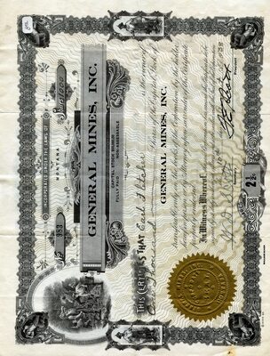 Earl Fletcher was the owner of one thousand shares.