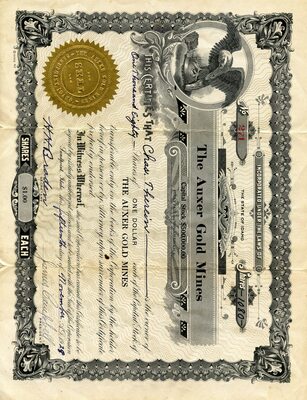 Chas. Therein was the owner of one thousand eighty shares.