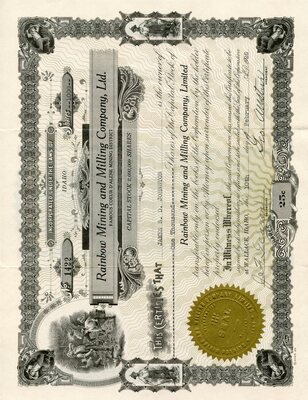 James S. D. Johnston was the owner of one thousand shares.