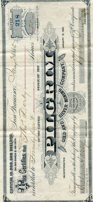 Thos. Derby was the owner of twenty-five shares.