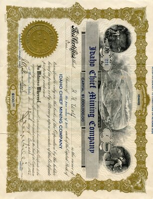 H. H. Wolf was the owner of one share.