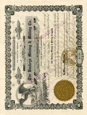 Ira Brackell was the owner of one thousand shares.