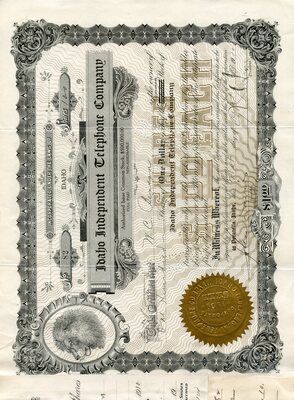 W. C. Benson was te owner of one hundred shares.