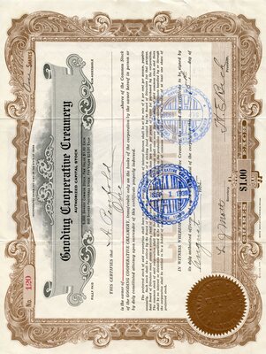 A. Penfold was the owner of one share.