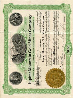 Wm. Merse was the owner of one thousand shares.