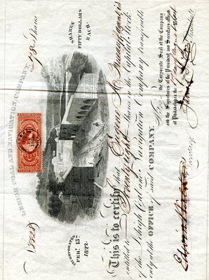 Eugene A. Frueauffagentis (?) was the owner of seventy-eight shares