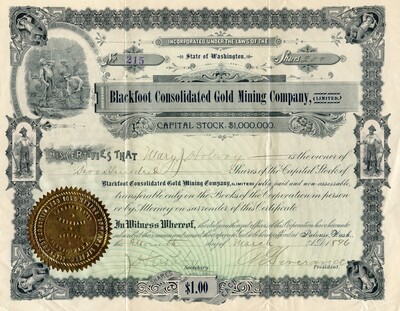 Mary J. Stolwoy was the owner of two hundred shares.