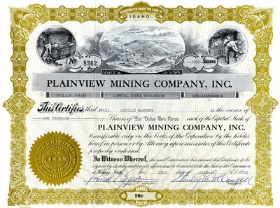 Lucille Mahoney was the owner of one thousand shares.