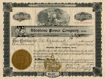 M. Fitzpatrick was the owner of one thousand shares.