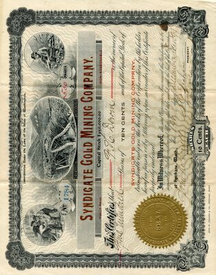 F. H. Deroin was the owner of five hundred shares.