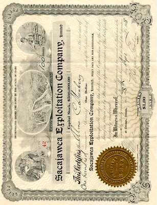 Alma C. Stanberg was the owner of one hundred shares.