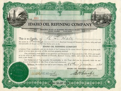 R. J. Hale was the owner of fourty shares.