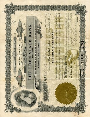 O. M. Gary was the owner of five shares.