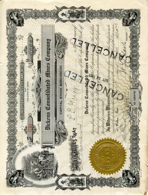 L. L. Gregg was the owner of one thousand shares. Cancelled.