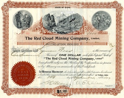 Lywace Mood was the owner of one thousand shares.